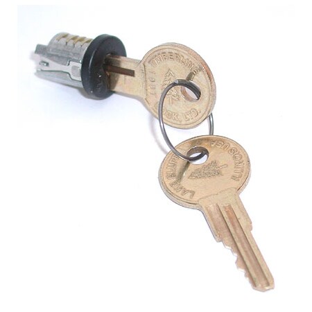 Timberline Lock Plug Black Keyed Alike Key Number 108